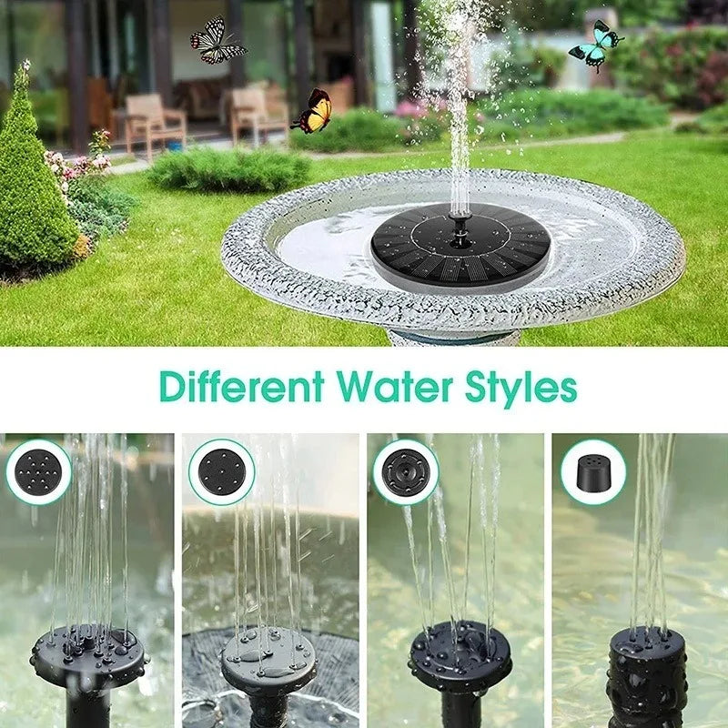 Mini Solar Water Fountain