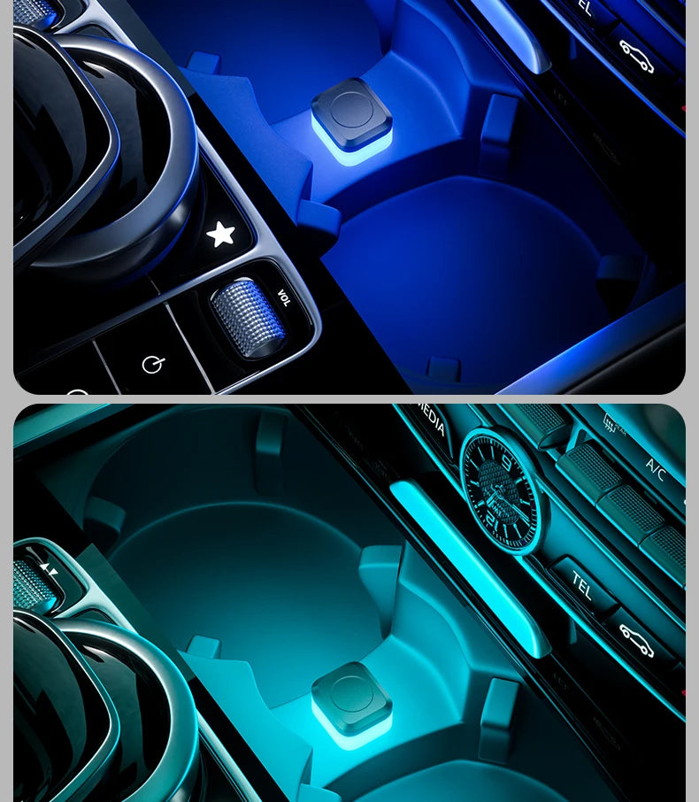 Car USB LED Light Mood Lamp