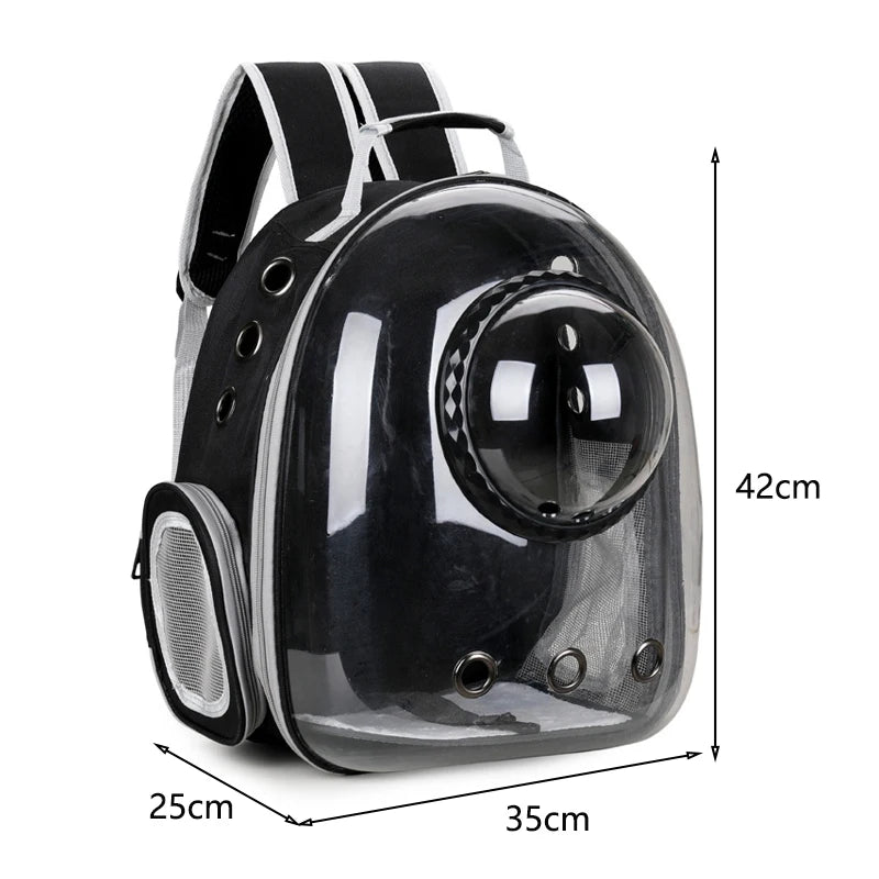 Cat Carrying Backpacks Breathable - Portable Transparent