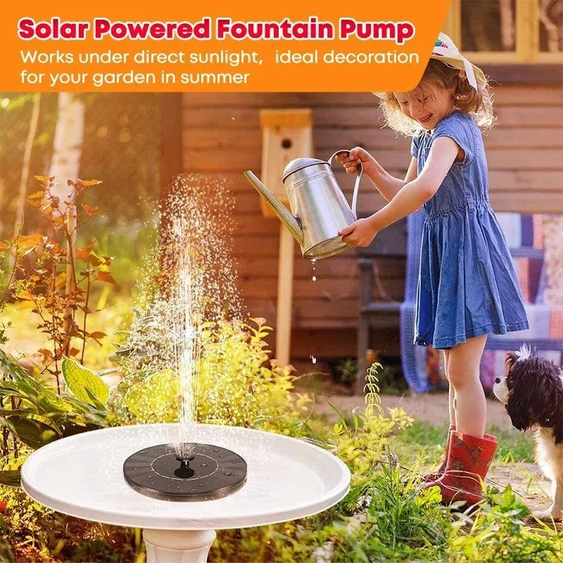 Mini Solar Water Fountain