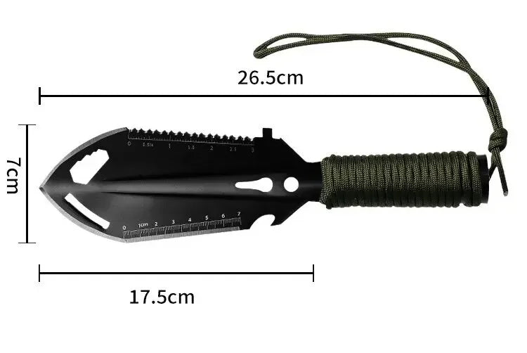 Portable Camping Shovel – Multifunctional Survival & Garden Tool