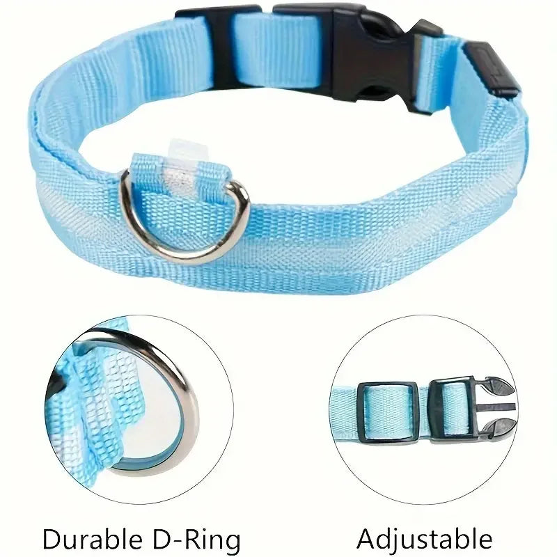 LED Glow Dog Leash & Collar