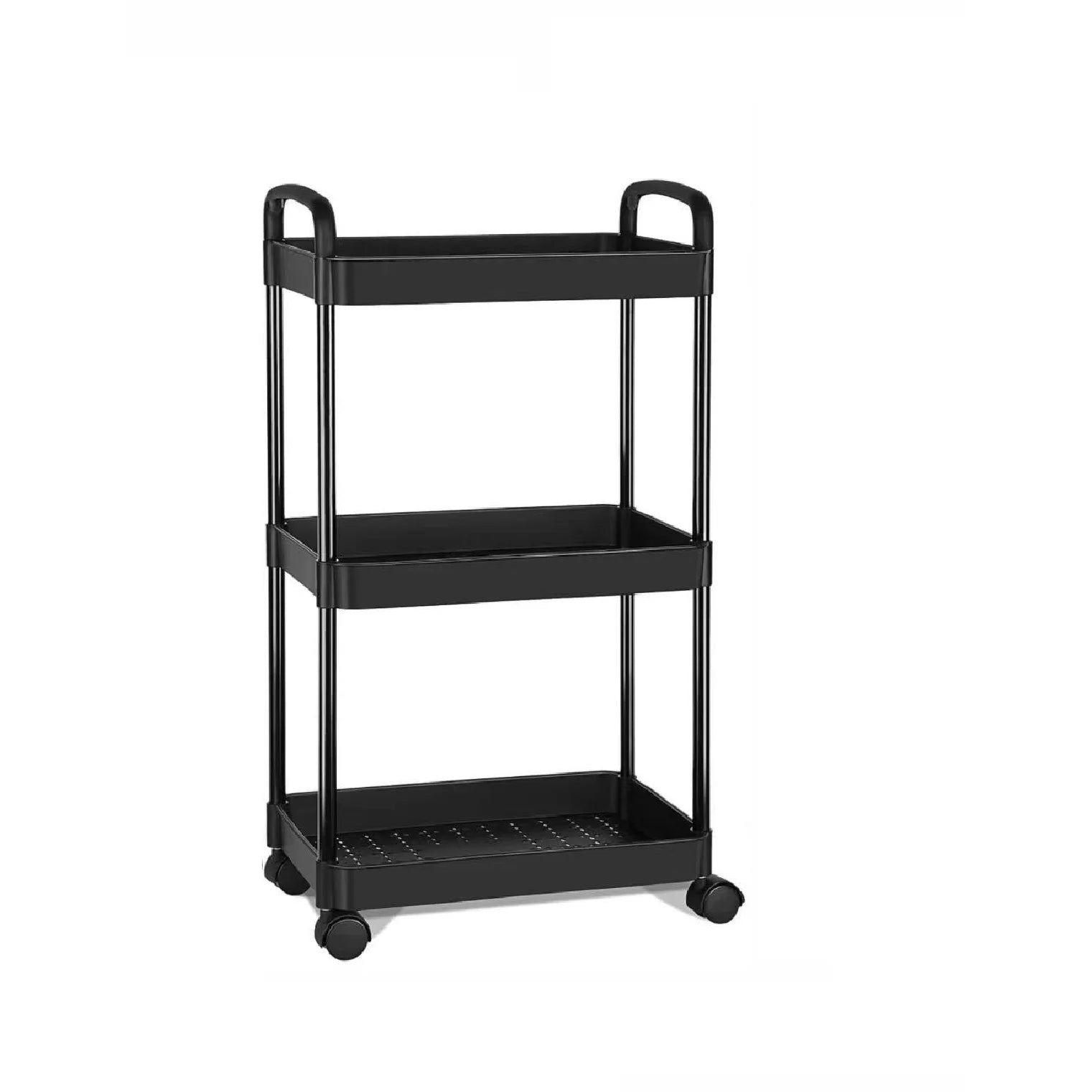Rolling Storage Cart with Wheels – Detachable Organizer