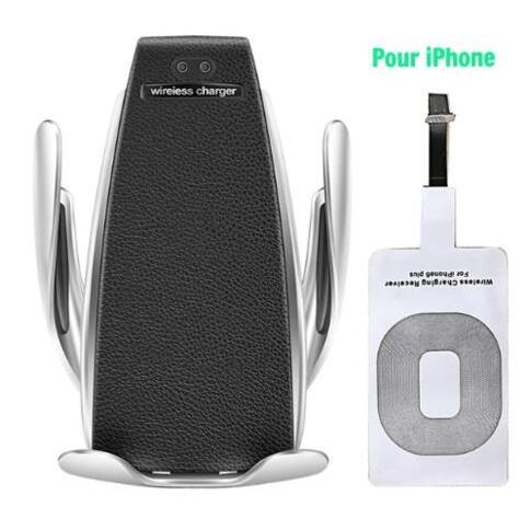 S5 Car Wireless Charger – 10W Fast Charging with Phone Holder