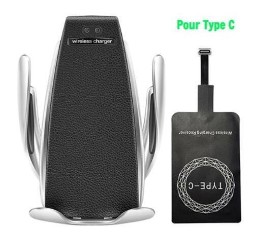 S5 Car Wireless Charger – 10W Fast Charging with Phone Holder