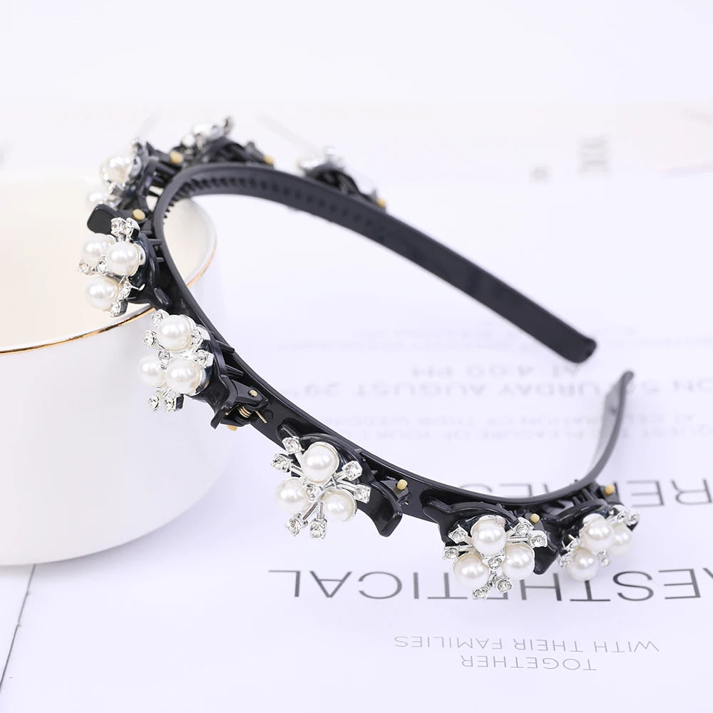 Double Layer Bands Clip Hairbands