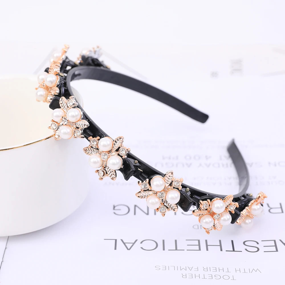 Double Layer Bands Clip Hairbands