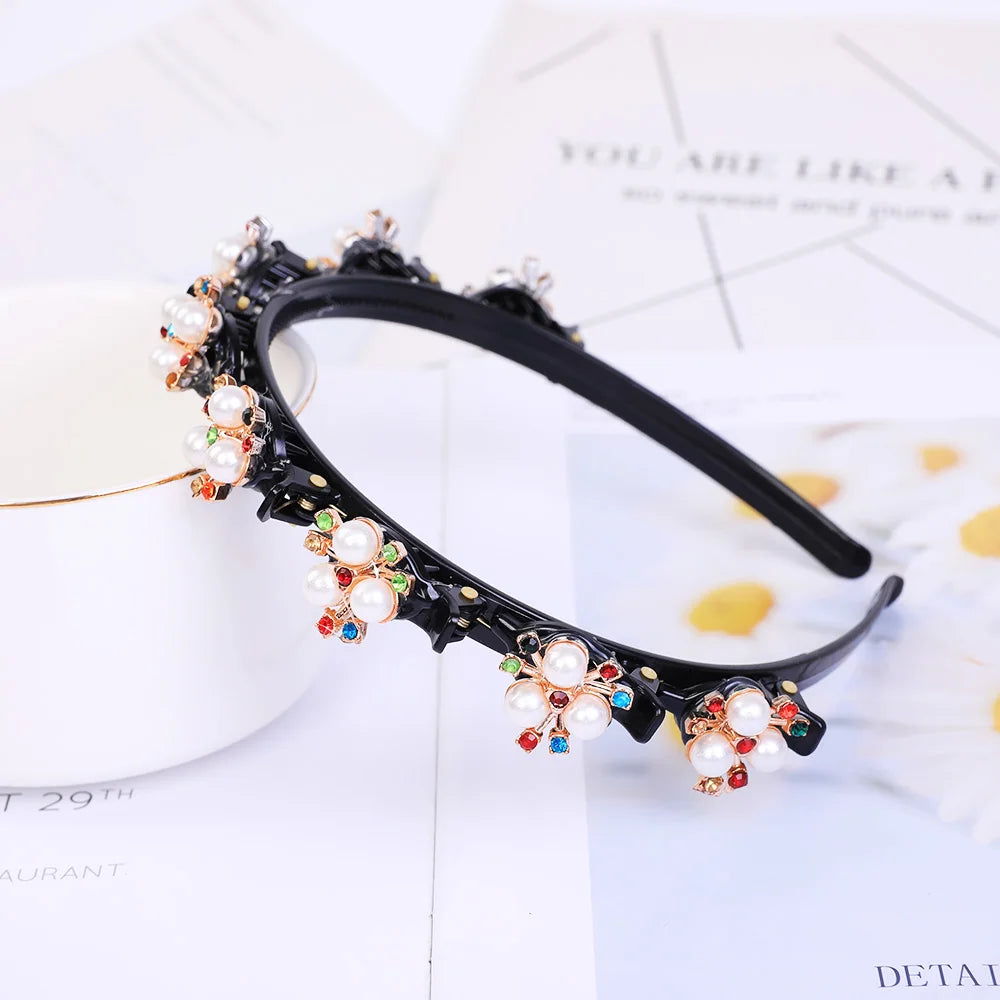 Double Layer Bands Clip Hairbands