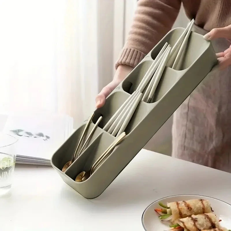 Multi-Purpose Cutlery Tray – Fork & Spoon Organizer