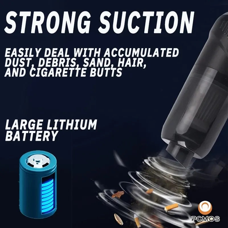 Wireless Handheld Vacuum Cleaner - High Power for Car