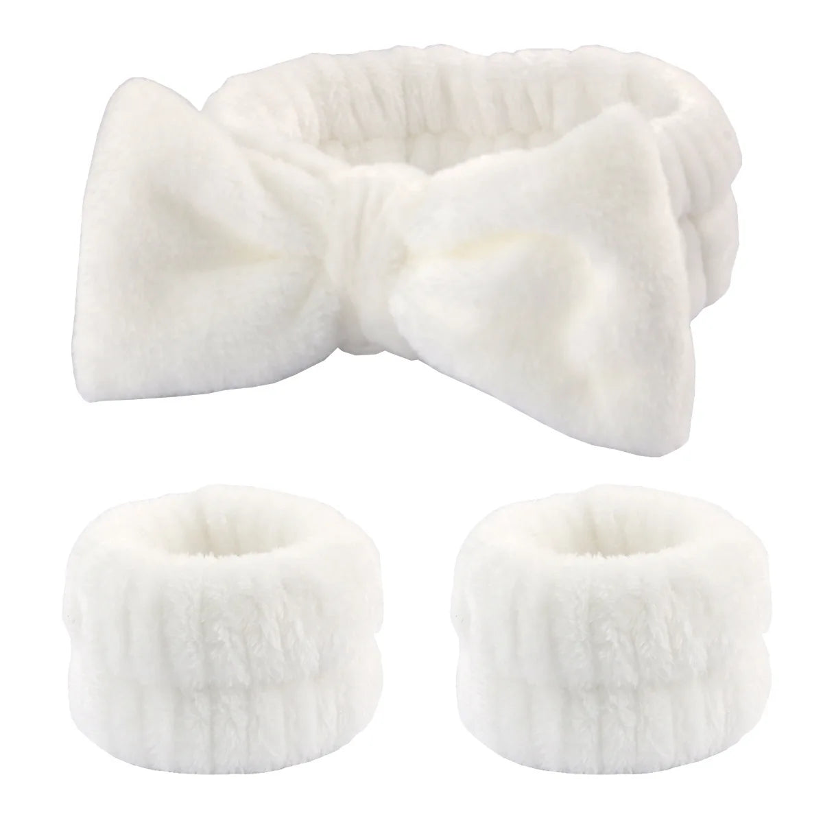 Coral Fleece Hair Bands for Women