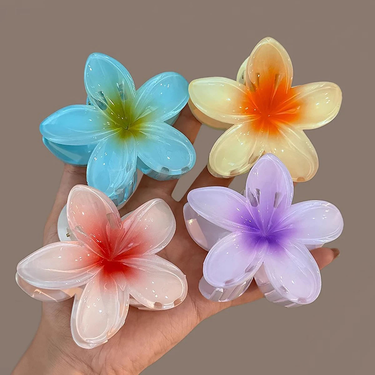 Flower Hair Clips