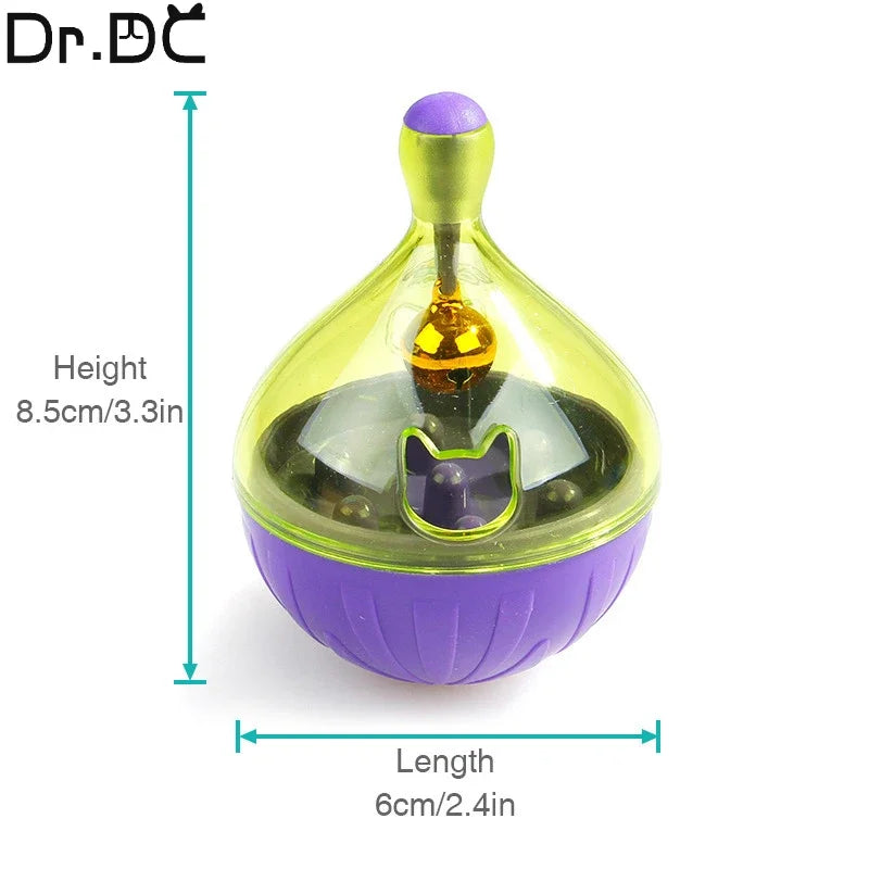 Pet Tumbler Feeder Toy – Interactive Food Dispensing Ball