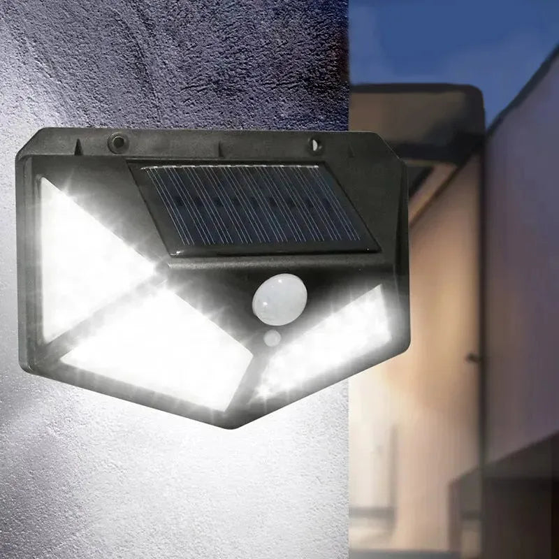 Solar LED Spotlight – Waterproof Outdoor Light with Motion Sensor