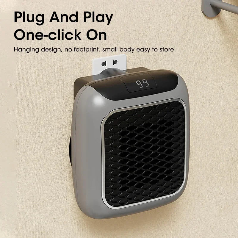 Portable Electric Heater – Energy-Saving, Fast Heating for Bedroom & Home Use