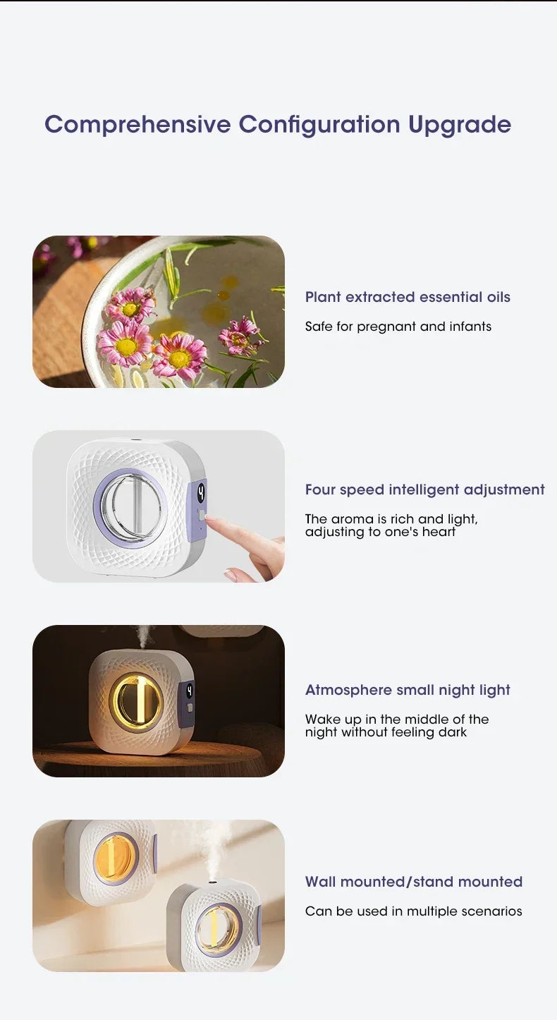 Smart Aroma Diffuser & Air Purifier
