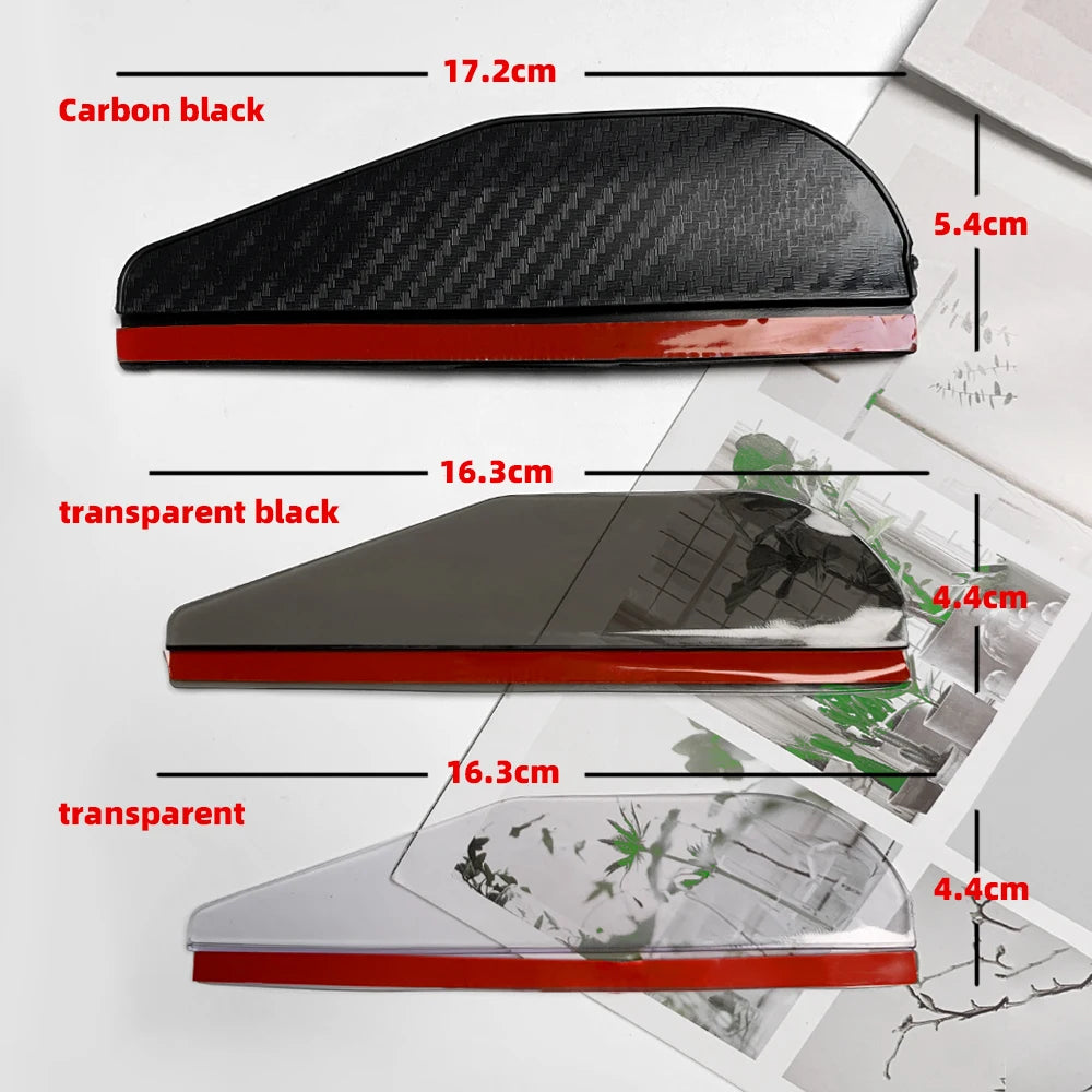 2PCS Car Rearview Mirror Rain Eyebrow
