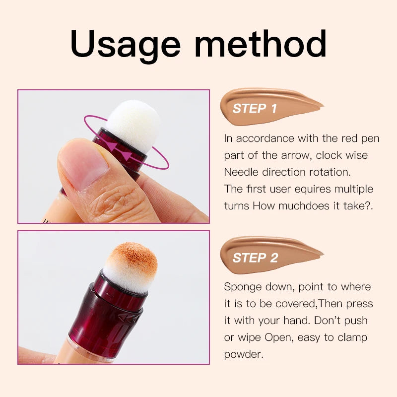 USHAS 12 Color Liquid Concealer - Moisturizing, Long-Lasting, and Lightweight