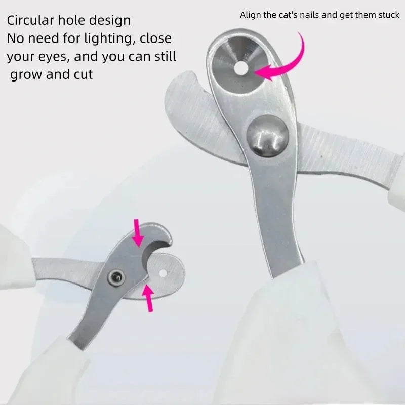 Pet Nail Clippers – Stainless Steel Trimmer