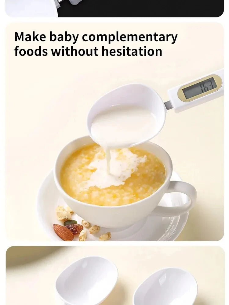 500g Digital Kitchen Scale Scoop – LCD Measuring