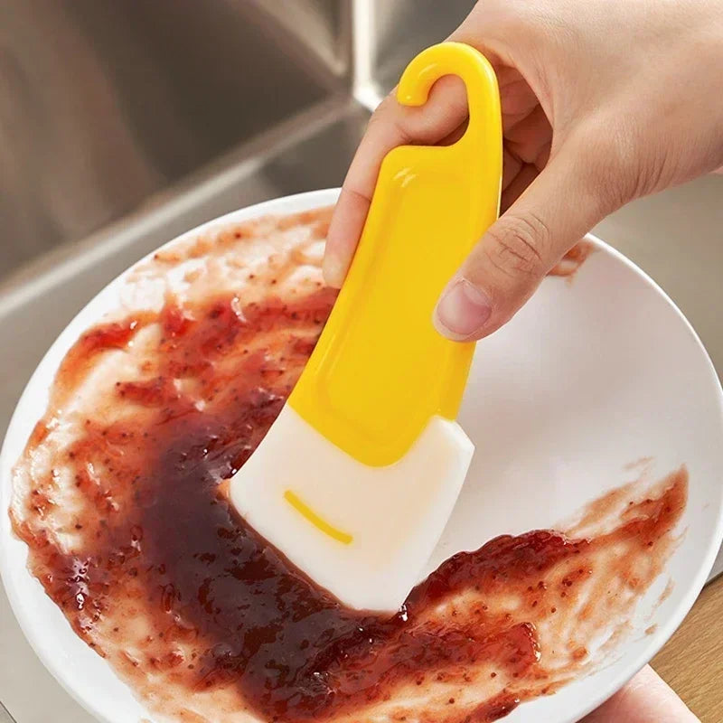 Silicone Kitchen Scraper – Soft Blade Spatula