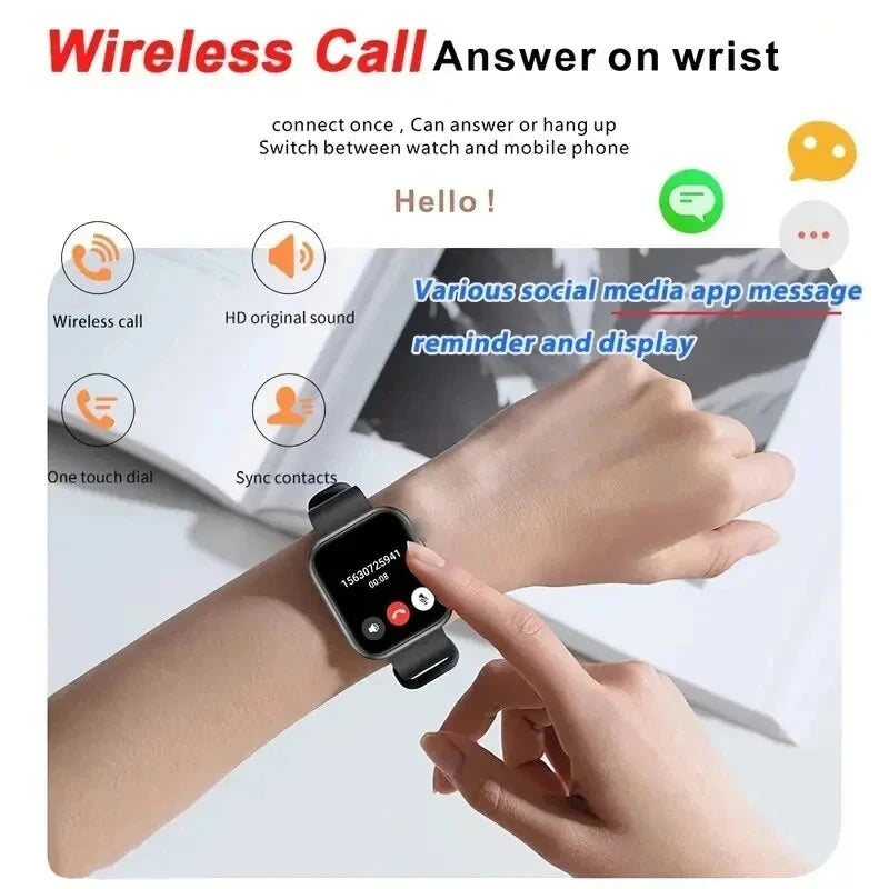 T168 Wireless Calling Smart Watch