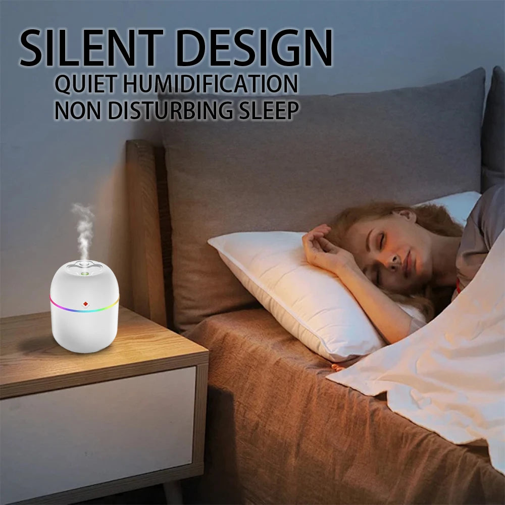 Mini Air Humidifier – Portable Aroma Diffuser