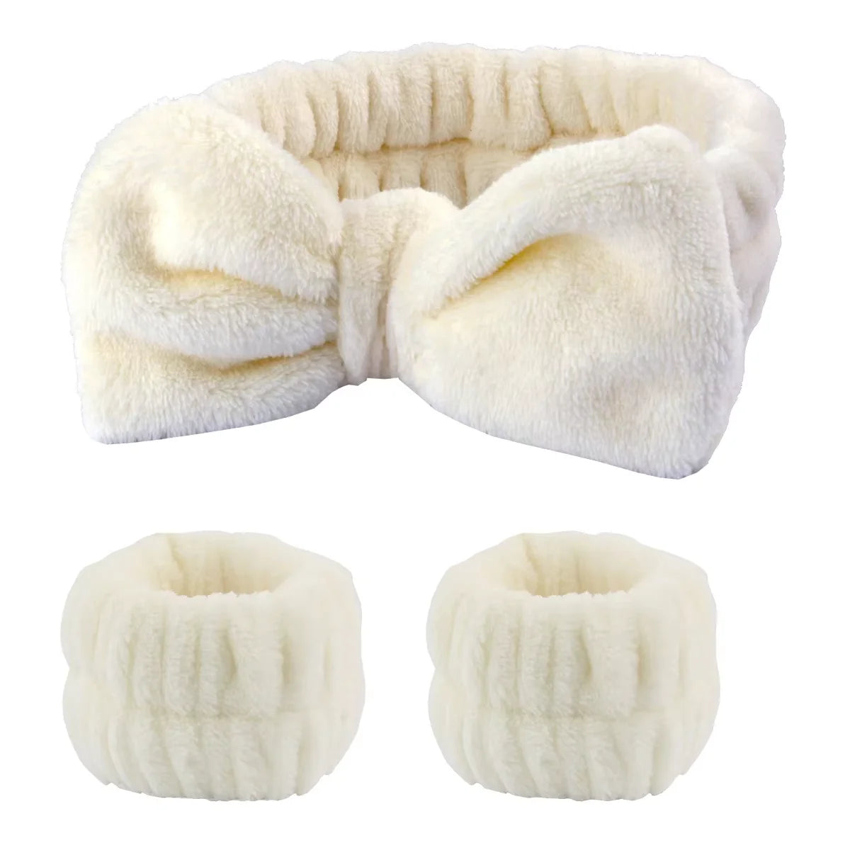 Coral Fleece Hair Bands for Women