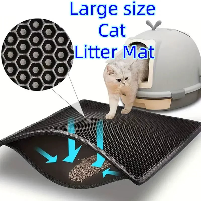 Large Waterproof Cat Litter Mat