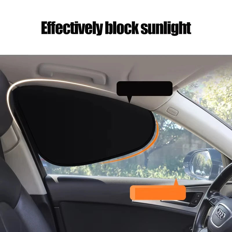 Electrostatic Curtains for Car Side Windows - 4-Layer