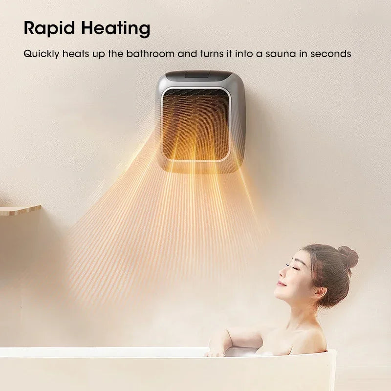 Portable Electric Heater – Energy-Saving, Fast Heating for Bedroom & Home Use