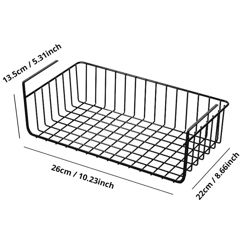 Hanging Net Basket – Large Capacity Iron Storage