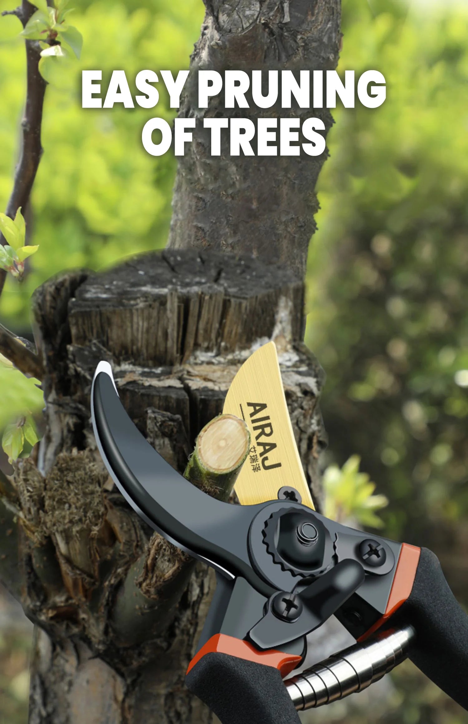 Heavy Duty Pruning Shears – Ultra Sharp Garden Scissors