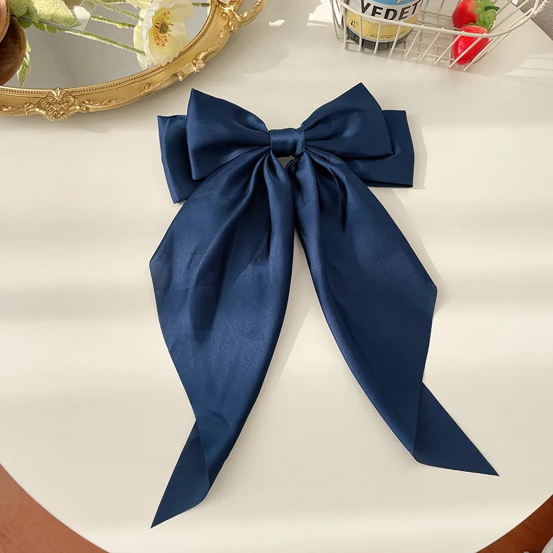 Satin Ribbon Hairpins – Big Bows