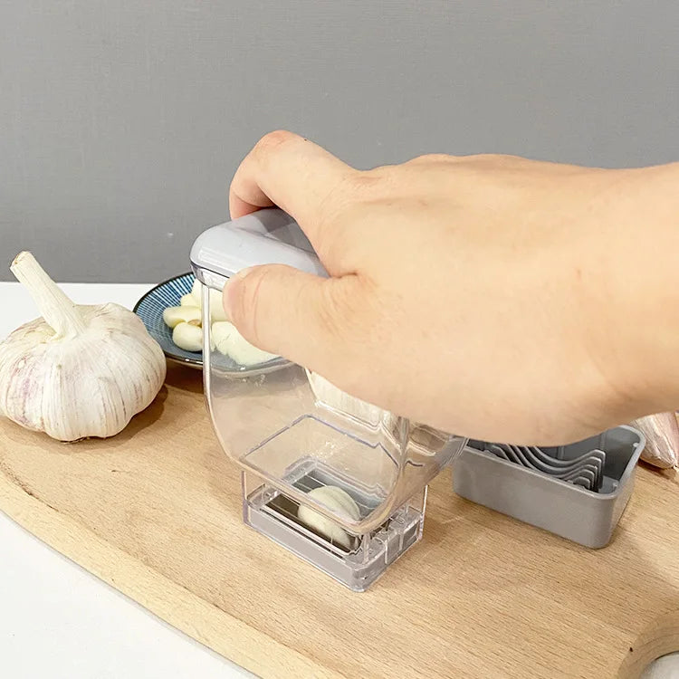 Manual Garlic Press & Grinder – Peeler and Cutter