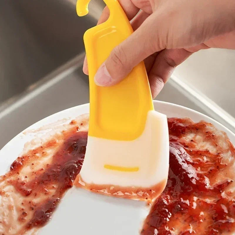 Silicone Kitchen Scraper – Soft Blade Spatula