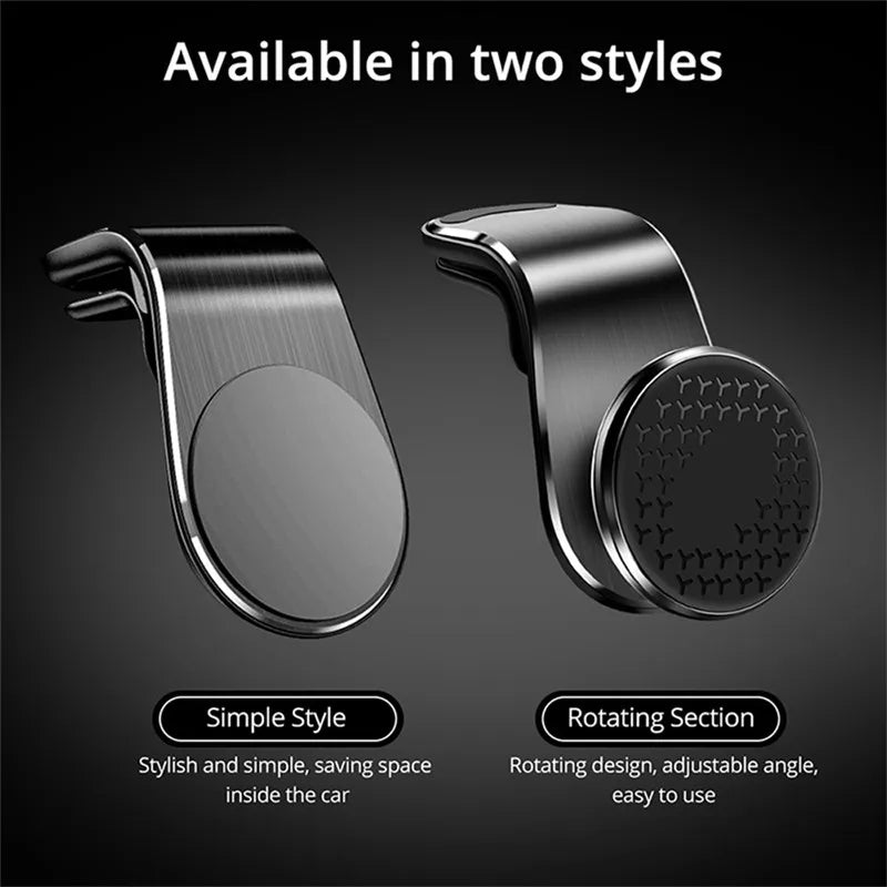 Magnetic Car Phone Holder Air Vent Mount – Universal Phone Stand