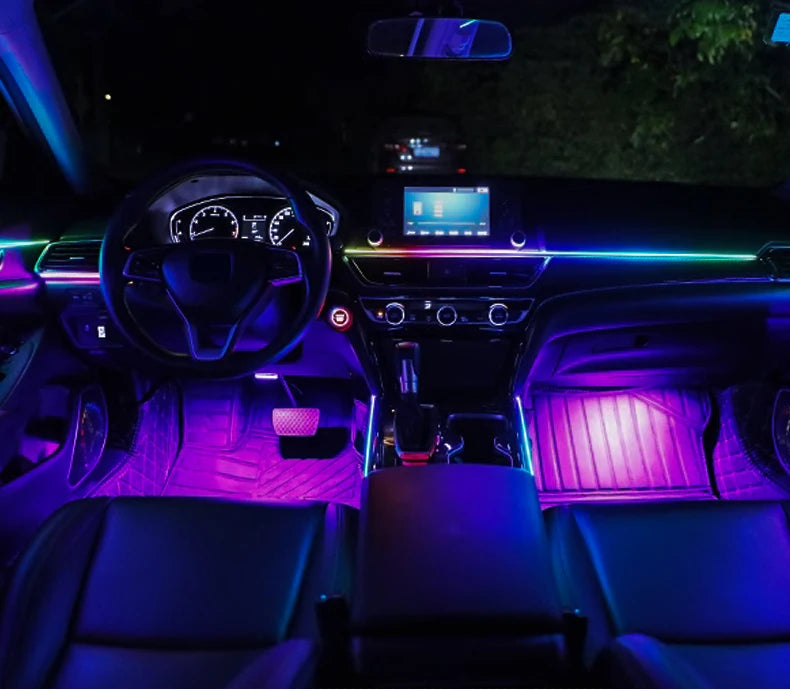 18-in-1 Dual Zone Car Ambient Light Kit