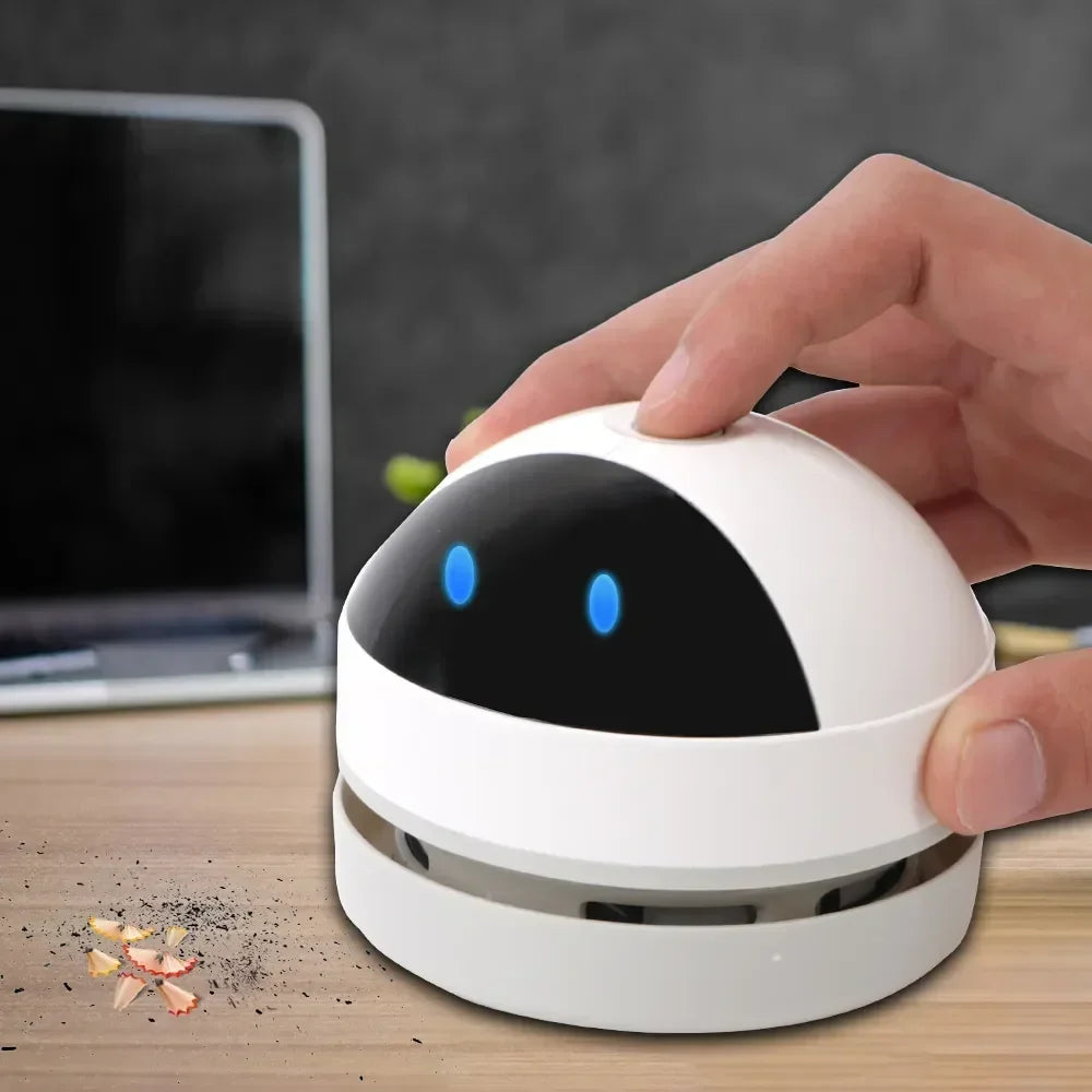 Mini Desk Dust Vacuum – USB Charging Sweeper