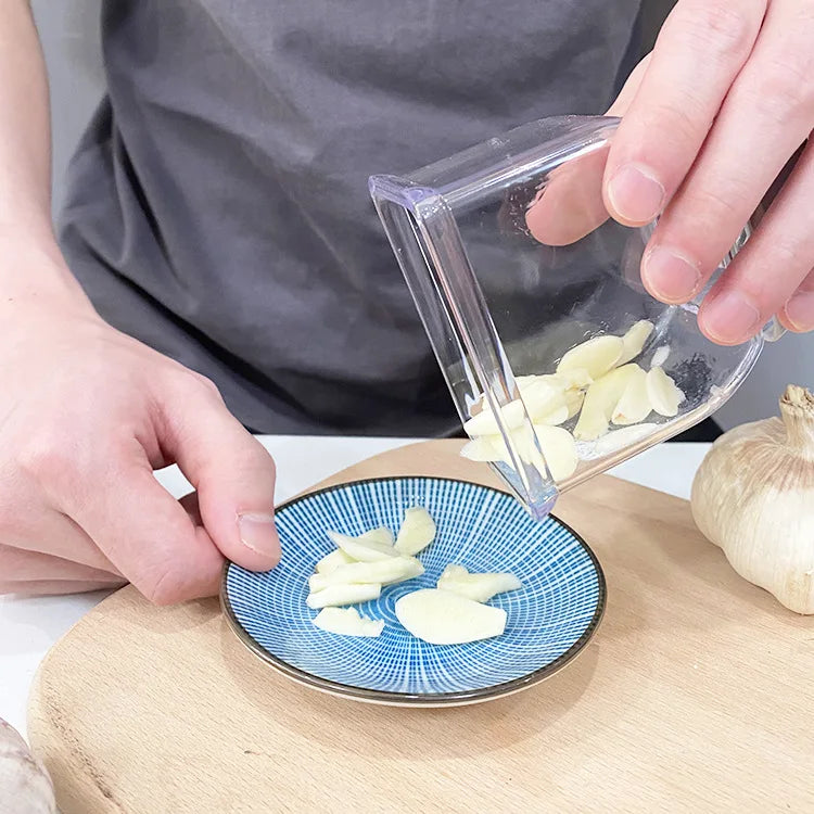 Manual Garlic Press & Grinder – Peeler and Cutter