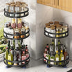 360° Rotating Spice Rack – Non-Skid Carbon Steel Organizer