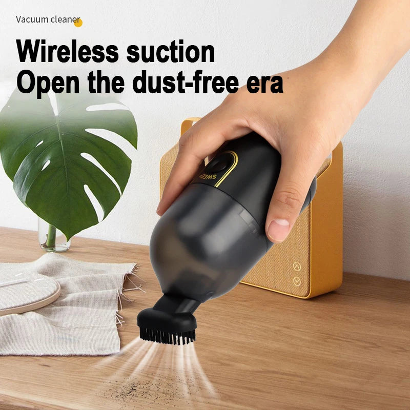 Portable Wireless Vacuum Cleaner – Handheld Desktop & Home Cleaner