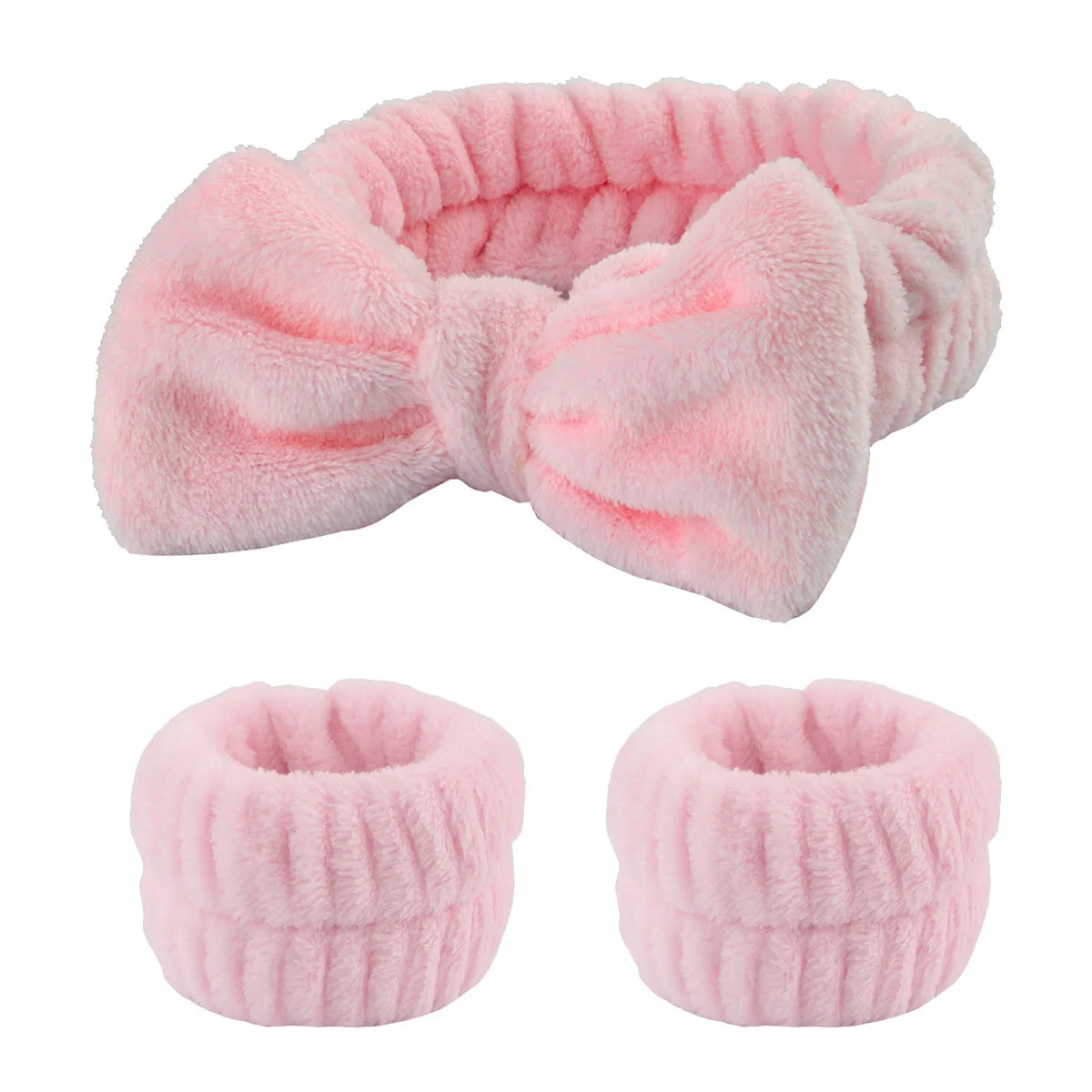Coral Fleece Hair Bands for Women
