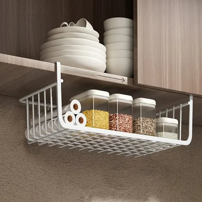 Hanging Net Basket – Large Capacity Iron Storage