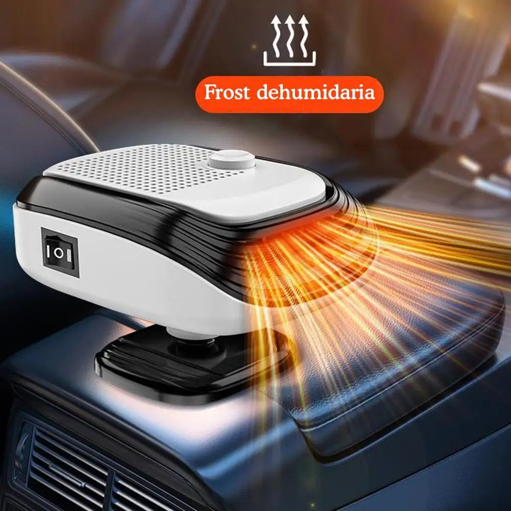 20W Car Heater & Fan – Fast Defrost and Cooling for Windshield