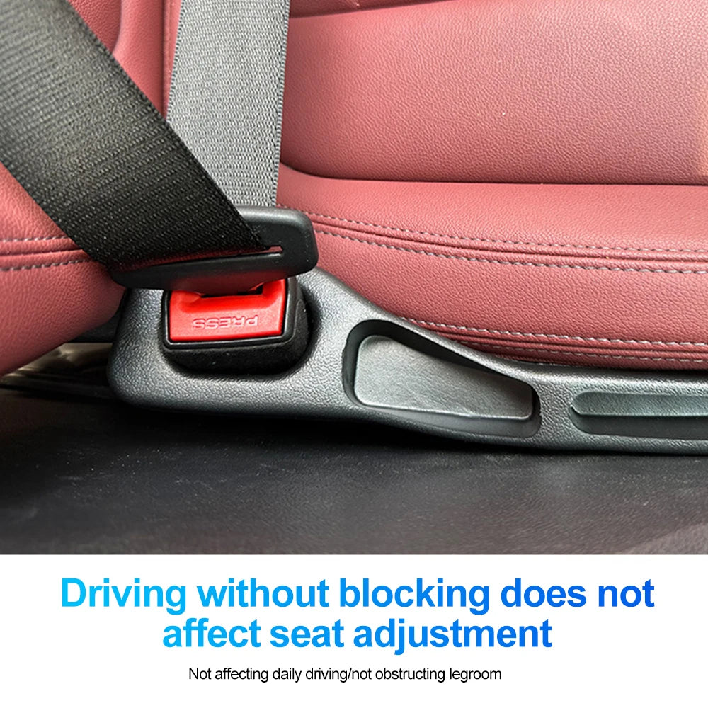 Car Seat Gap Filler – Leak-Proof Side Seam Plug Strip with Seatbelt Hole