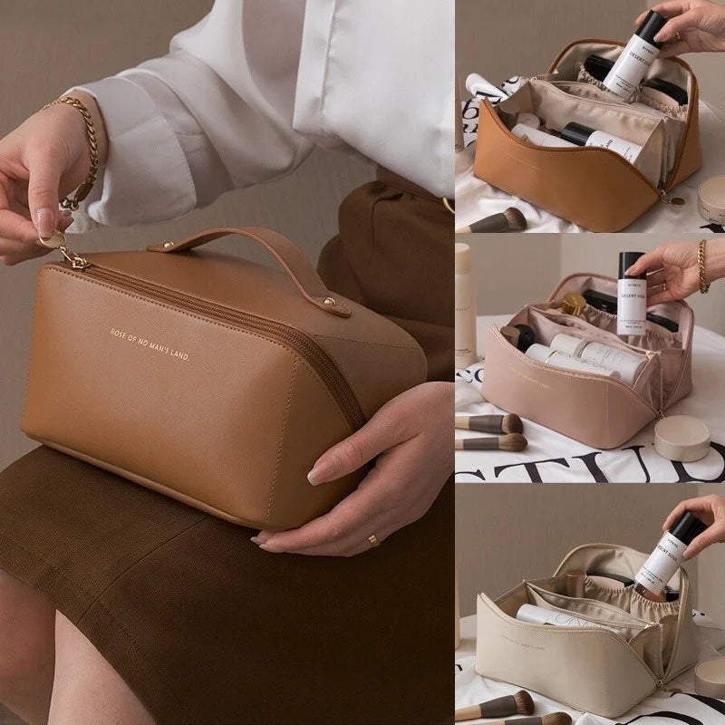 Luxury Makeup Organizer - Stylish Toiletry Bag