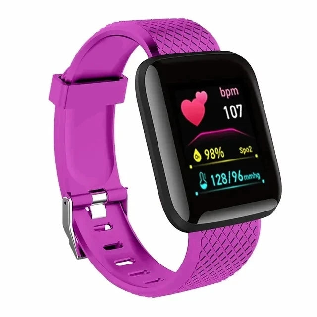 Multifunction Smart Watch D13 116Plus for Men Women Kids