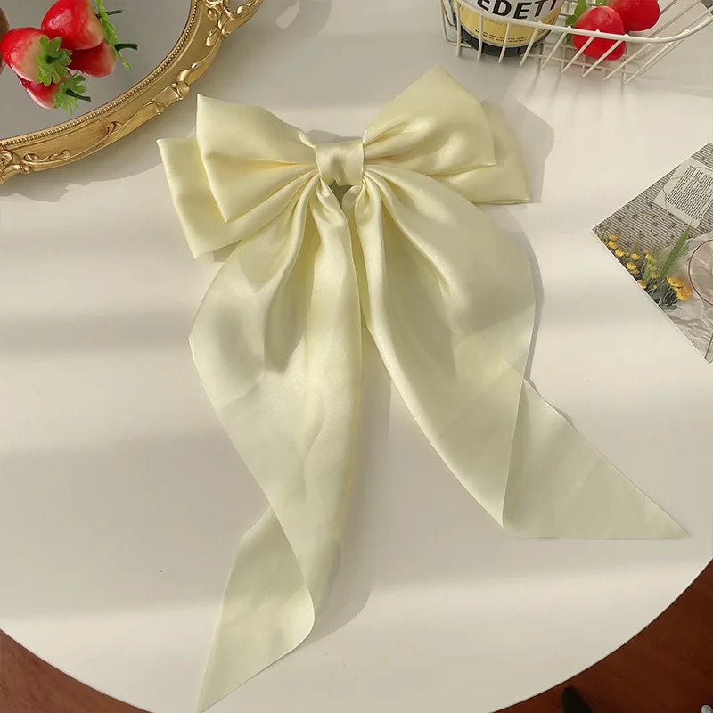 Satin Ribbon Hairpins – Big Bows