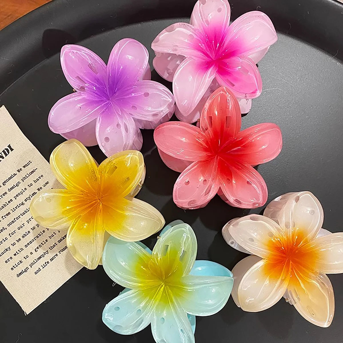 Flower Hair Clips